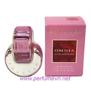 Nước hoa Bvlgari Omnia Pink Sapphire mini 15ml