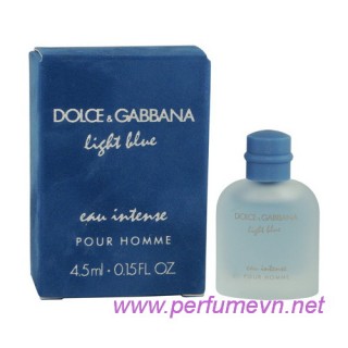 Nước hoa Dolce&Gabbana Light Blue Eau Intense mini 4.5ml