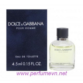 Nước hoa Dolce&Gabbana Pour Homme EDT mini 4.5ml