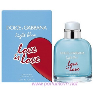 Nước hoa D&G light blue love is love Pour Homme 125ml
