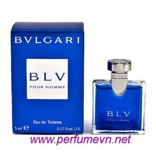 Nước hoa Bvlgari BLV Pour Homme EDT mini 5ml