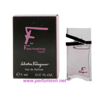 Nước hoa F for Fascinating Night Salvatore Ferragamo mini 5ml