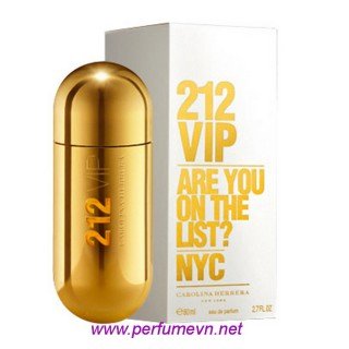 Nước hoa 212 VIP Carolina Herrera EDP 80ml