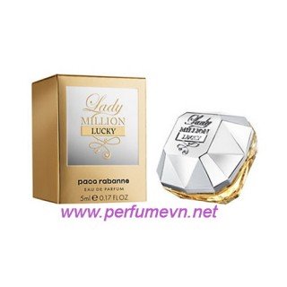 Nước hoa Lady Million Lucky Paco Rabanne mini 5ml