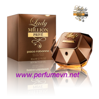 Nước hoa Lady Million Prive EDP 80ml